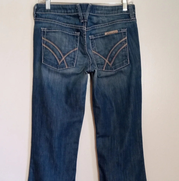 William Rast Daisy Super Flare jeans GUC women size 27 - Picture 5 of 9